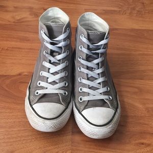 Grey High Top Converse